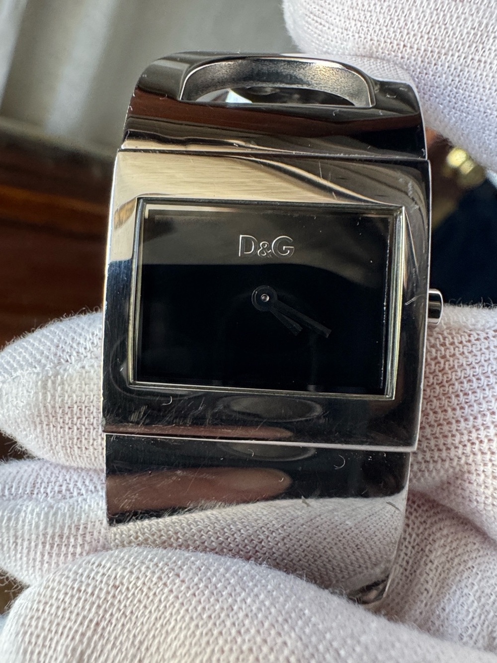 Dolce & Gabbana Silver Stainless Steel Women's Watch Bracelet